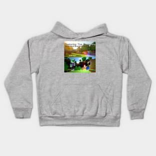 Exploring The Community: Album Art Season 1 Kids Hoodie